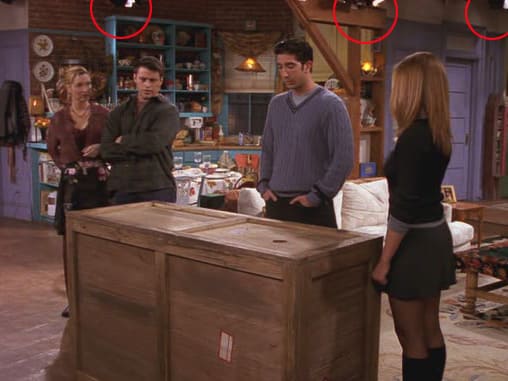 Error Friends episodio El de Chandler en una caja