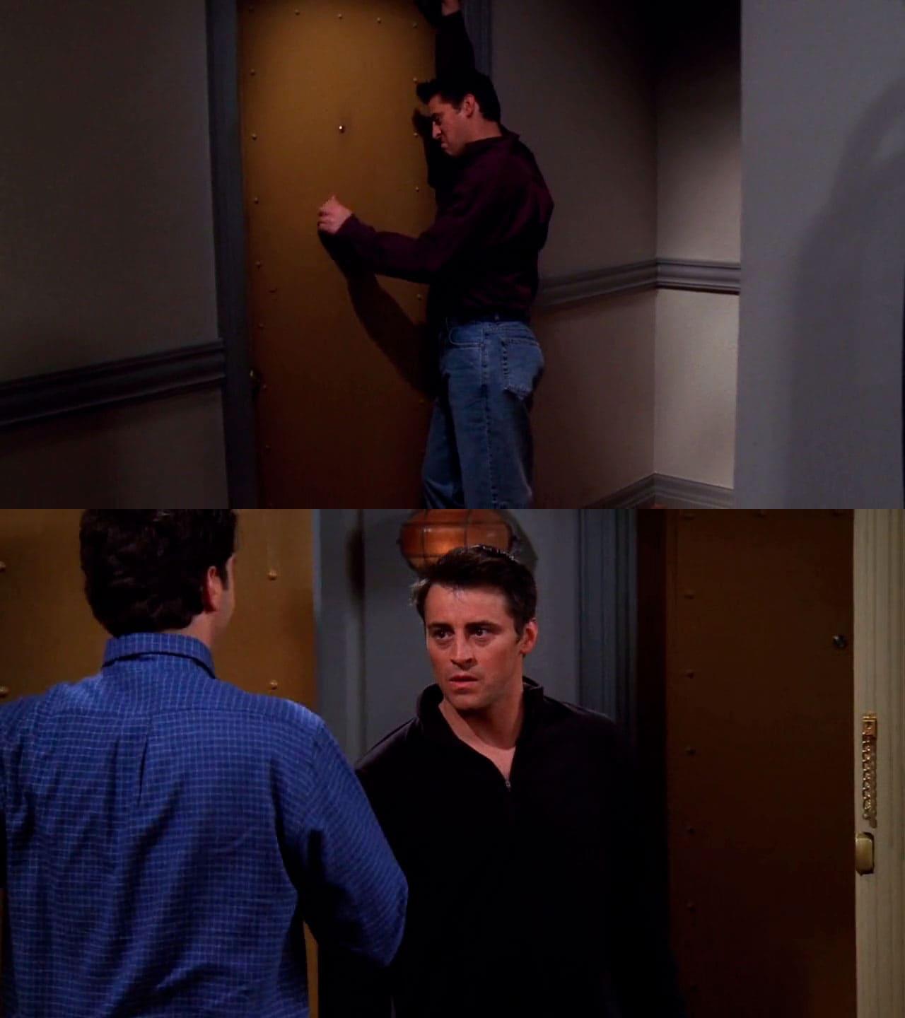 Error Friends episodio El del beso inadvertido de Rachel