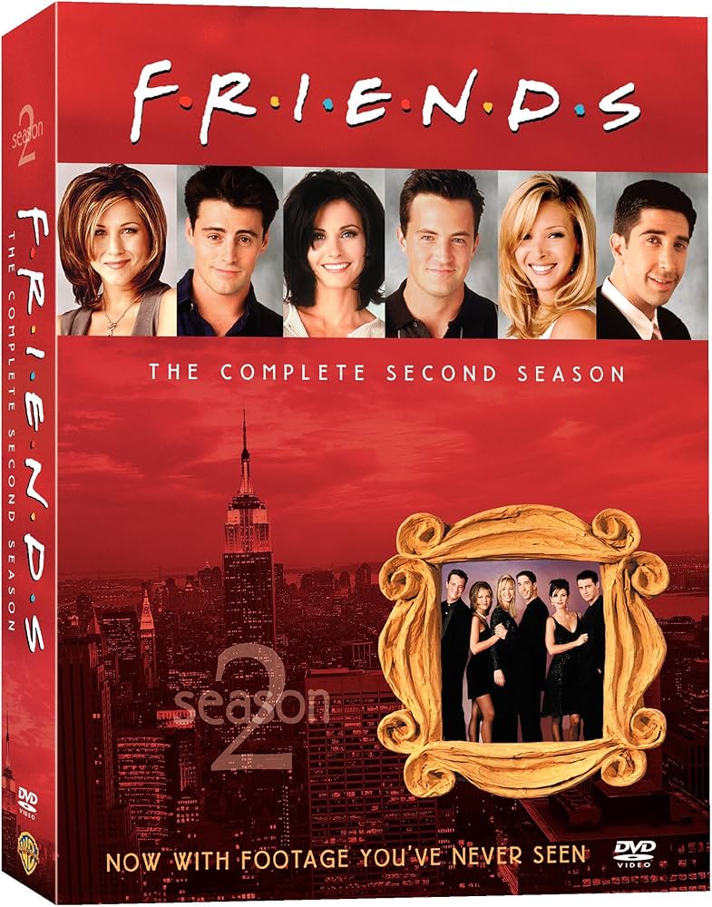 La segunda temporada de Friends en DVD sale a la venta en España