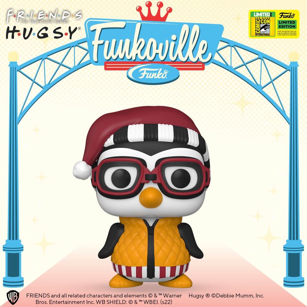 Hugsy, el peluche pingüino de Joey, tiene su figura Funko