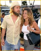 Jennifer Aniston y su marido Brad Pitt