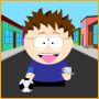 Chandler de Friends en versión South Park